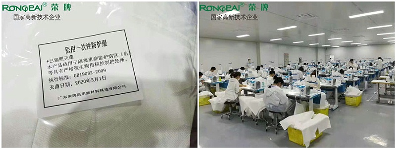 hth华体会官网医纺防护服